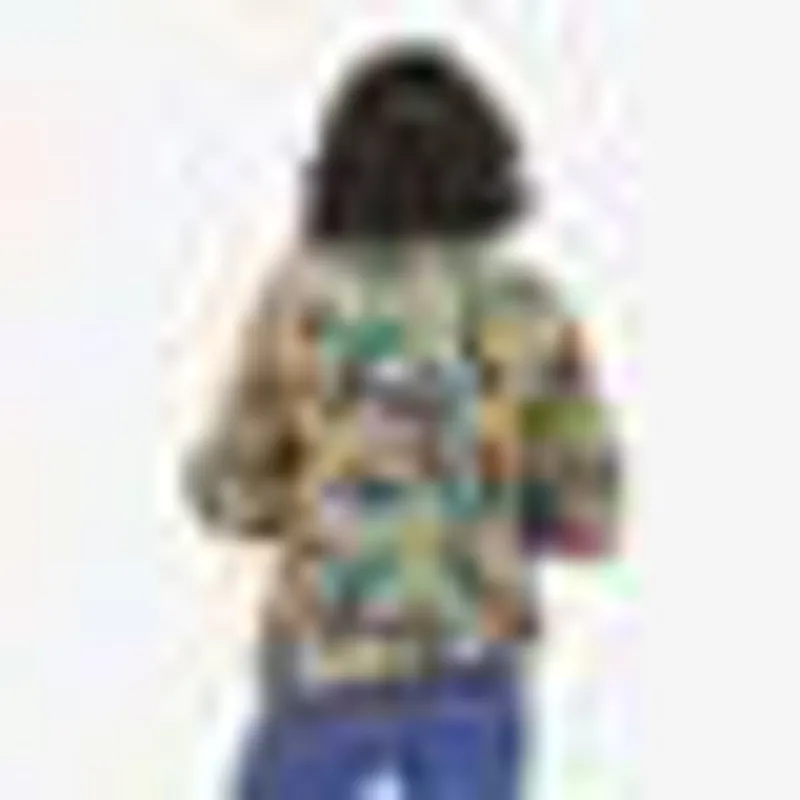 Patagonia Women's Lightweight Synch Snap-T Pullover in Tree Connection Big: Fresh Teal-2