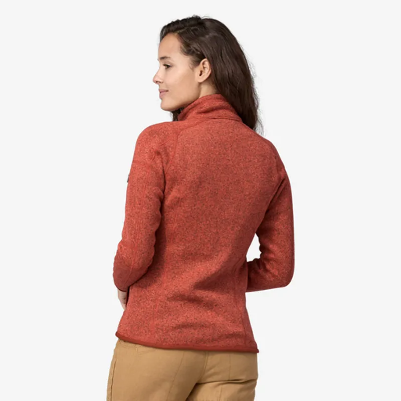 Patagonia Better Sweater Womens Fleece Jacket in Pimento Red-2