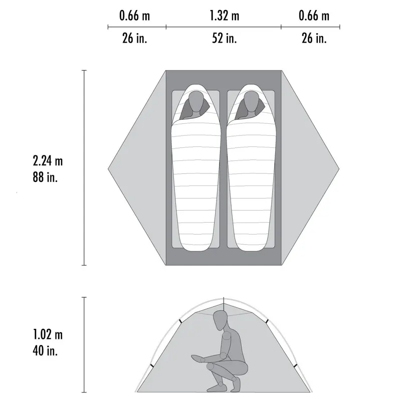 Hubba Hubba LT 2P Tent Green-3