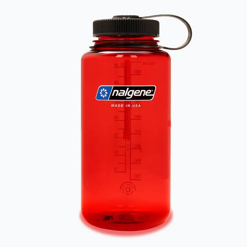Nalgene Bottle Wide Mouth Sustain 1L Red
