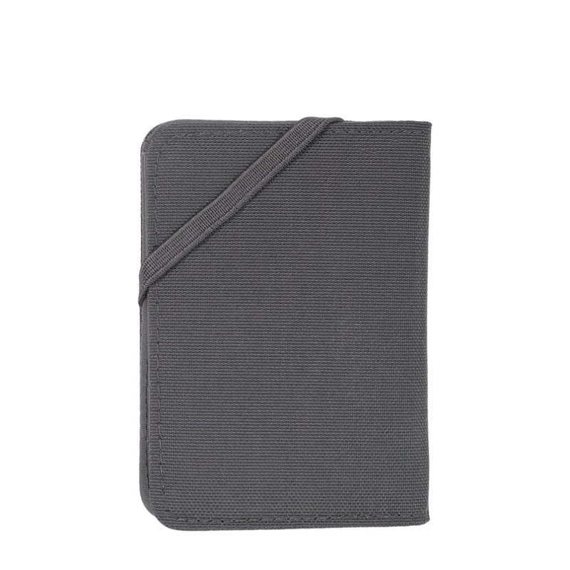 RFID Card Wallet in Grey-1