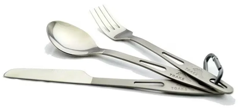 TOAKS Titanium 3-Pieces Cutlery Set