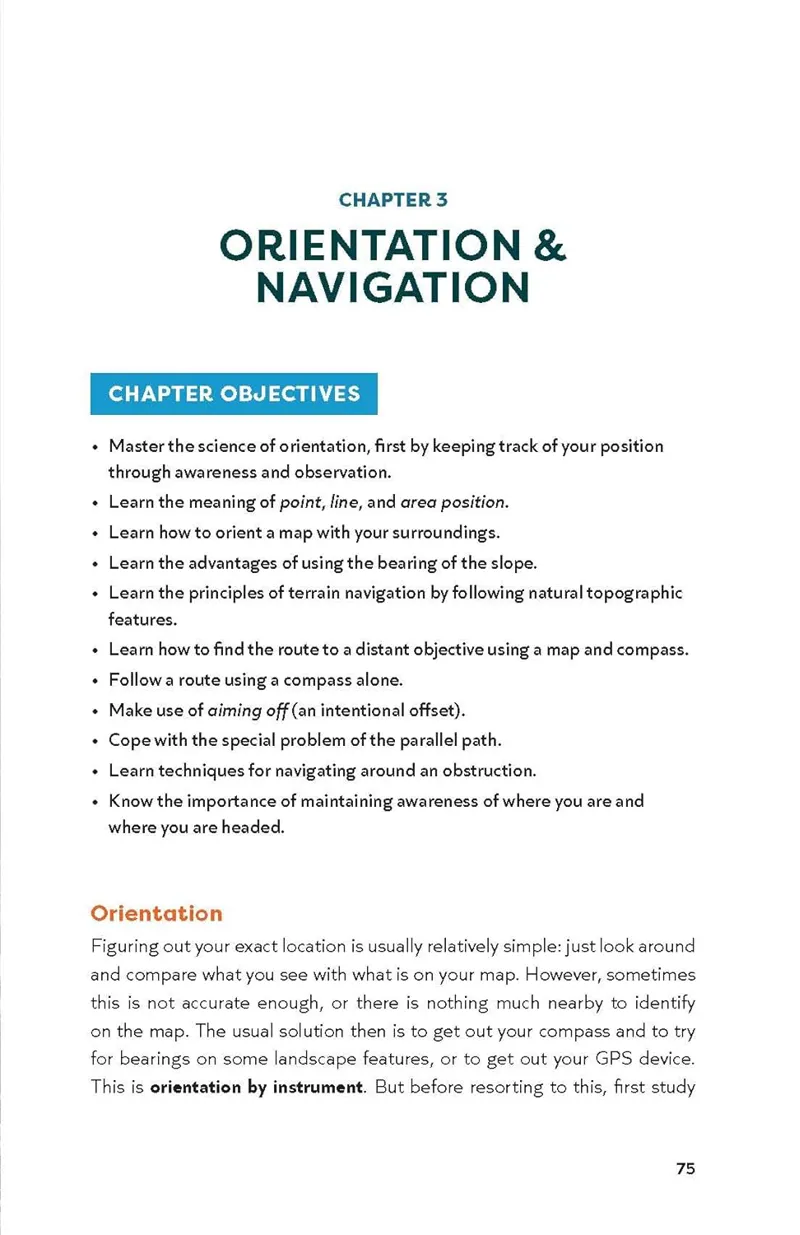 Wilderness Navigation Finding Your Way Using Map Compass Altimeter and GPS-1
