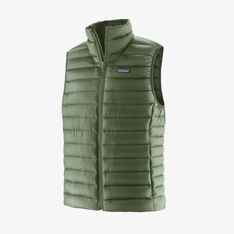 M's Down Sweater Vest Sedge Green