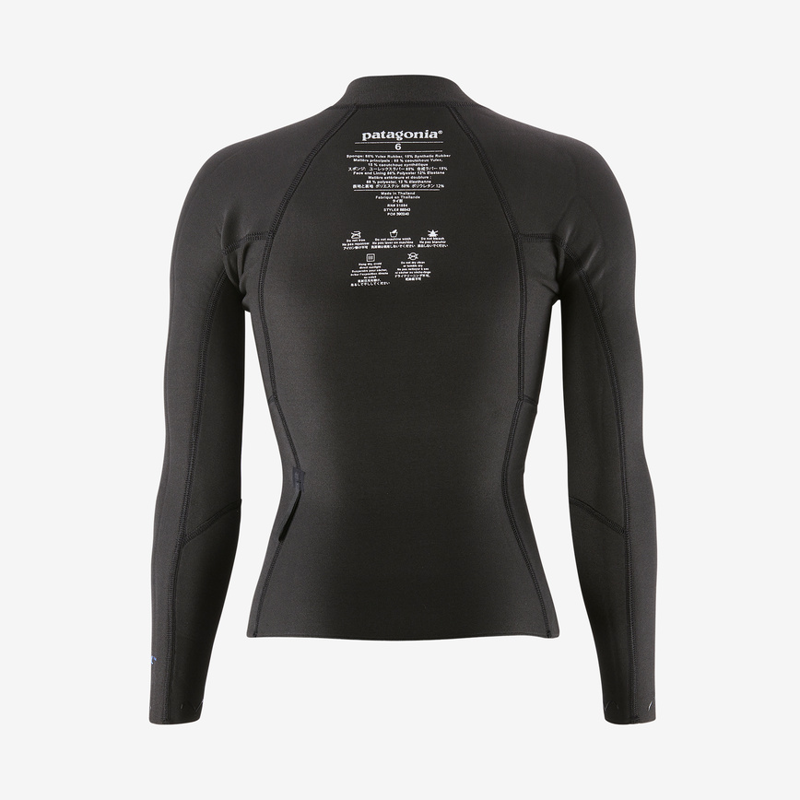 W's R1 Lite Yulex L/S Top Black-2