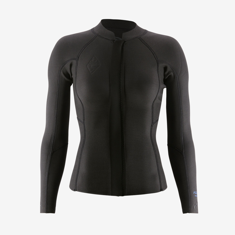W's R1 Lite Yulex L/S Top Black-3