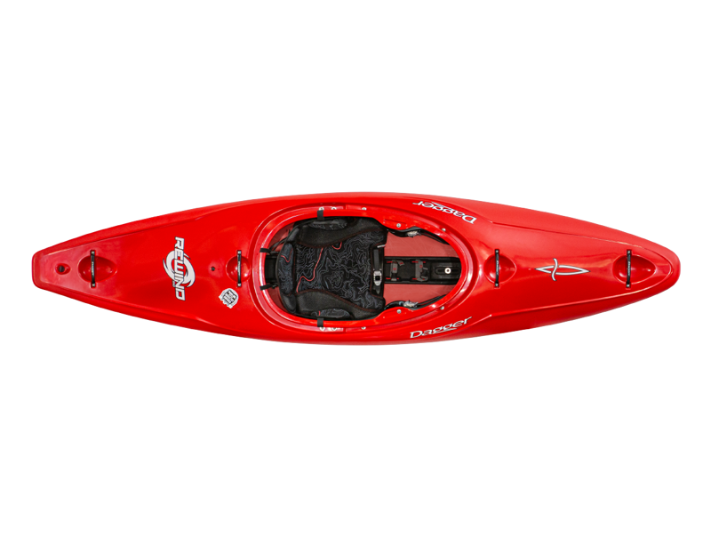 Dagger Rewind Whitewater Creek Kayak in Red-1