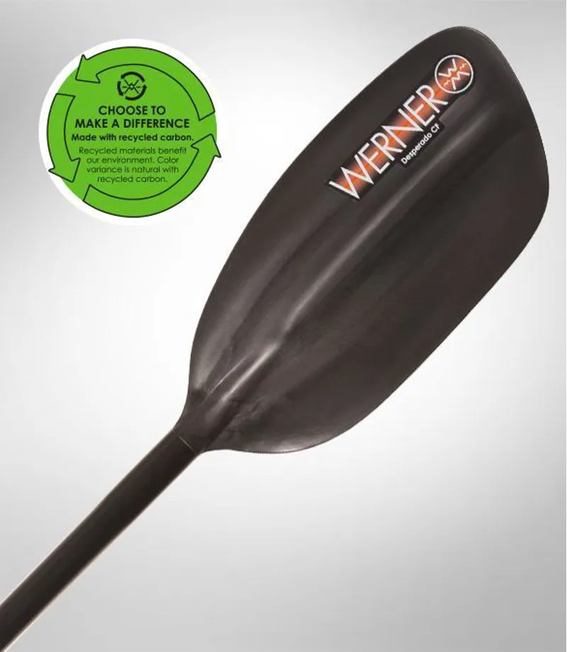 Werner Desperado CF 1-piece Straight Shaft Paddle-1