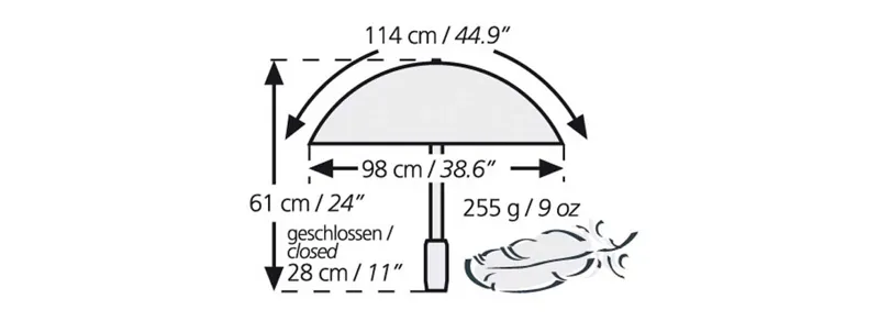 EuroSchirm Light Trek Ultra UV Umbrella-4