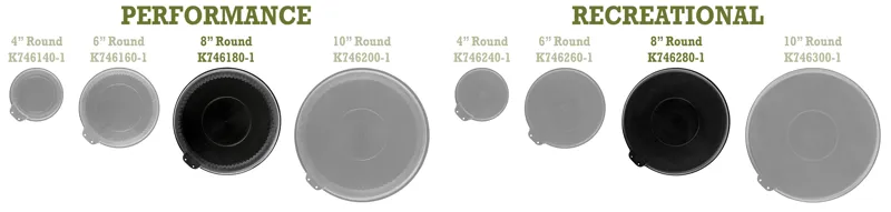 Sea-Lect Designs Performance Kayak Hatch Cover for 8in Round / Valley Day Hatch-1