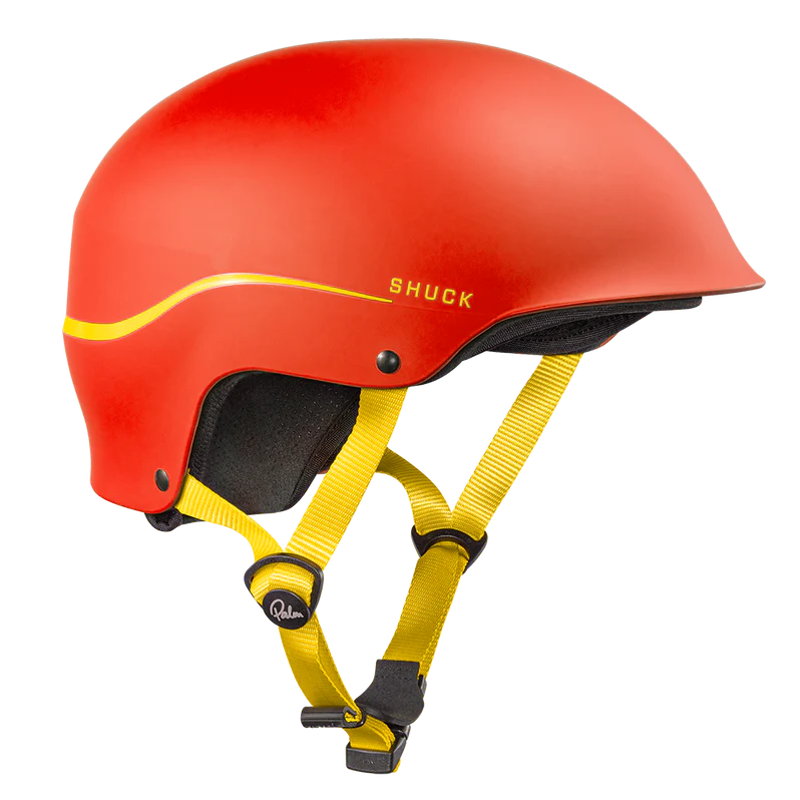 Shuck Half Cut Helmet in Red
