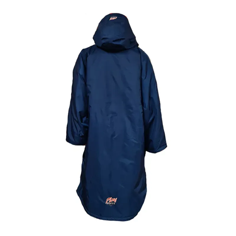 Playboater Waterproof Robe - Navy Orange-1