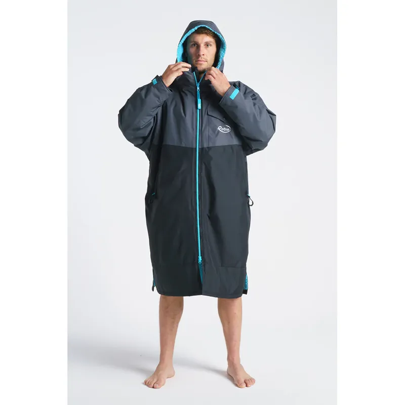Robie Dry-Series Recycled Long Sleeve XL - INDIA INK/BLUE ATOLL-2