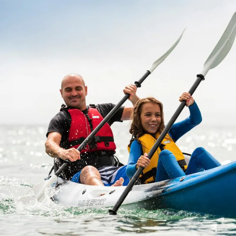 Wave Sport Scooter X Gemini Tandem Sit On Top Kayak in Cherry Bomb-4