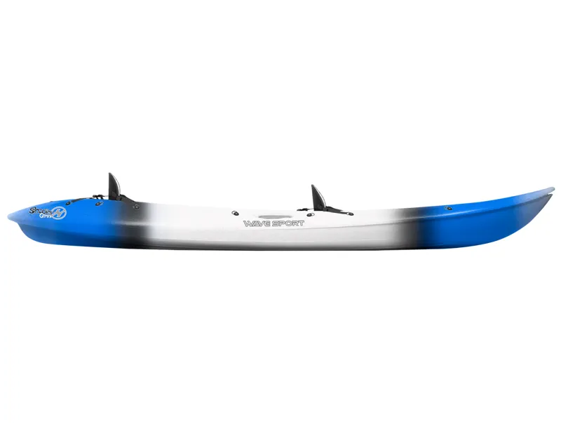 Wave Sport Scooter X Gemini Tandem Sit On Top Kayak in Black Ice-1