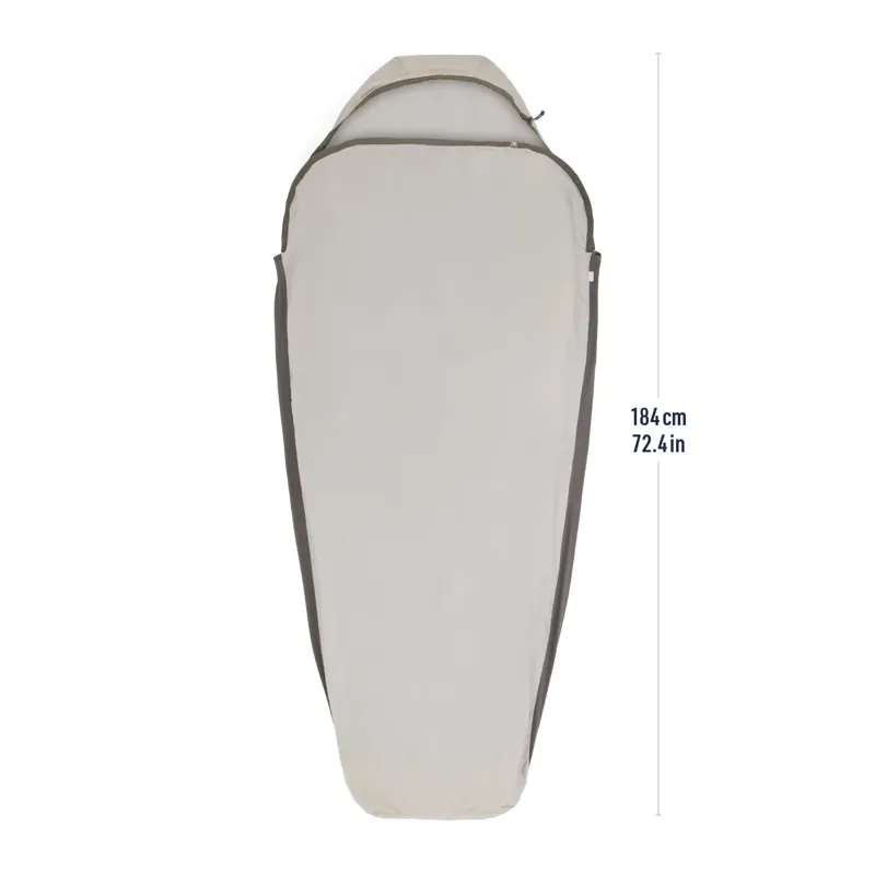 Silk Blend Sleeping Bag Liner - Mummy - Compact