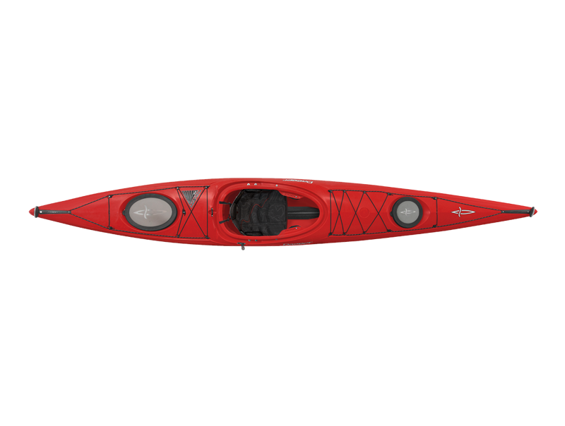 Dagger Stratos 14.5 Touring Kayak in Red-1