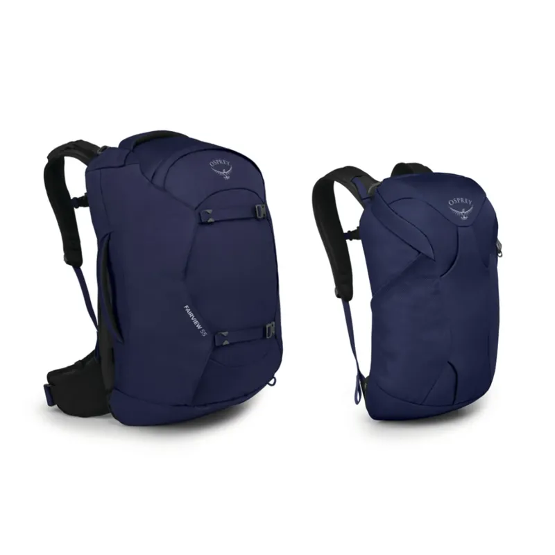 Osprey Fairview 55 Travel Pack in Winter Night Blue-2
