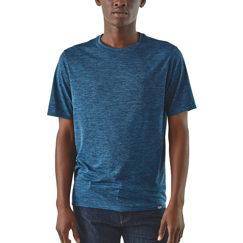 Patagonia Capilene Cool Daily Mens T-Shirt in Blue-2