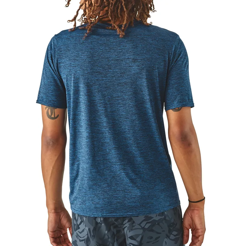 Patagonia Capilene Cool Daily Mens T-Shirt in Blue-3