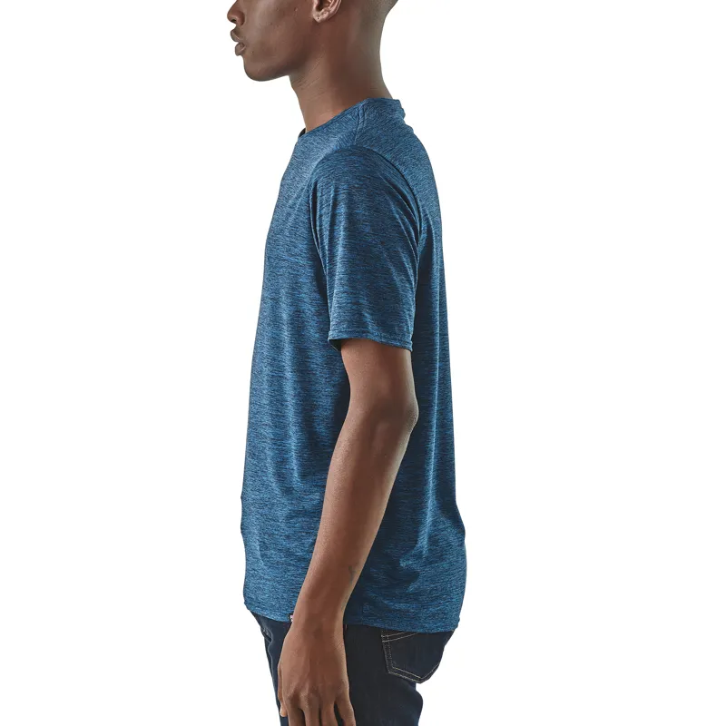 Patagonia Capilene Cool Daily Mens T-Shirt in Blue-5