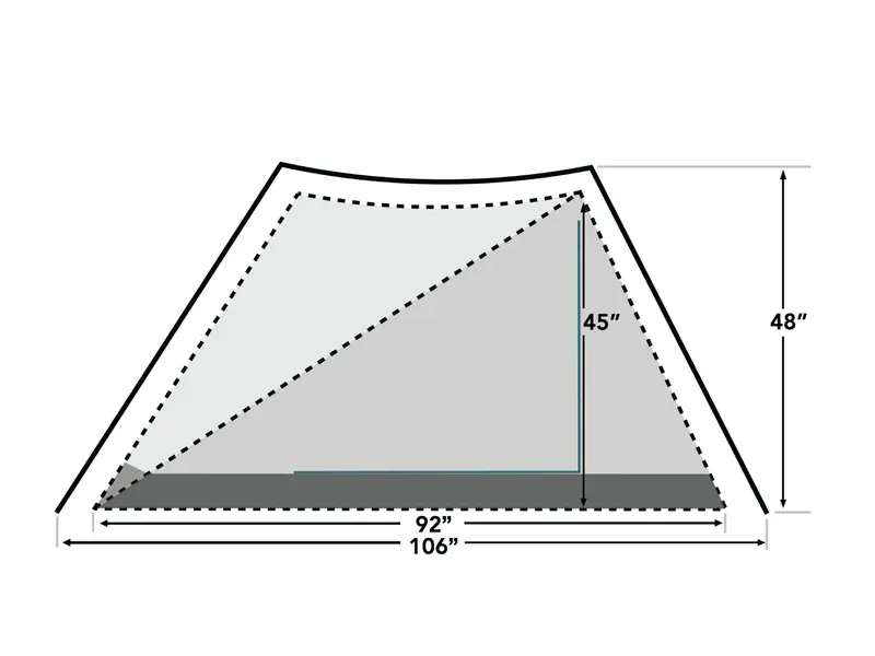 X-MID 2 Solid Tent in Dark Sage 2026-12