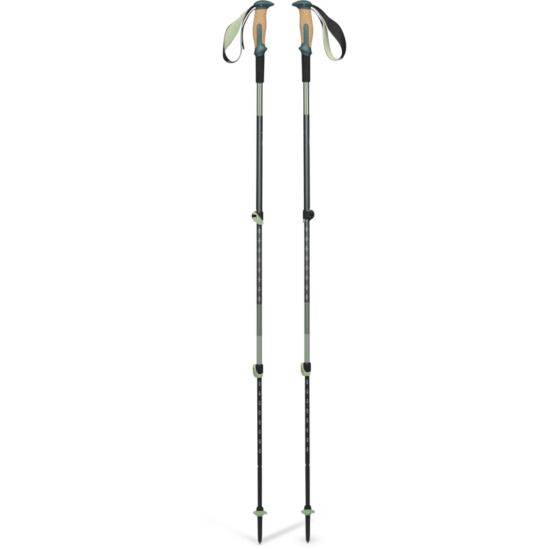 Black Diamond Trail Vista Shock Trekking Poles in Deep Woods-3