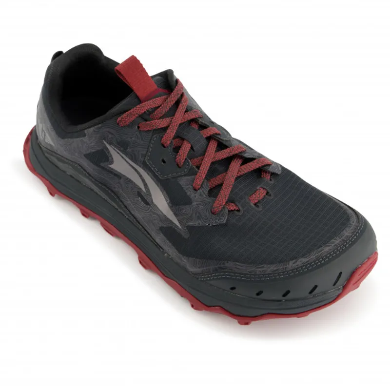 Altra Lone Peak 6 in Black Grey-2