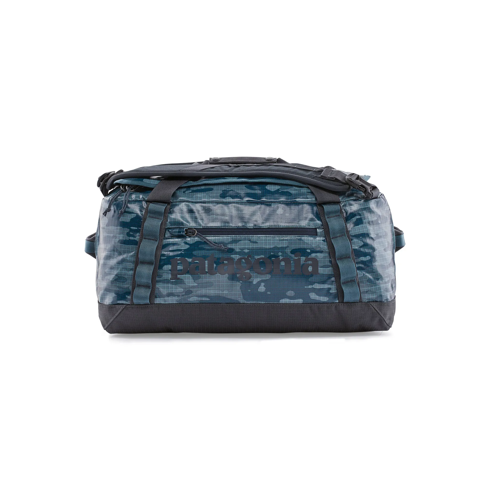 Patagonia Black Hole 40l Duffel Bag in Iceberg Melt Abalone Blue