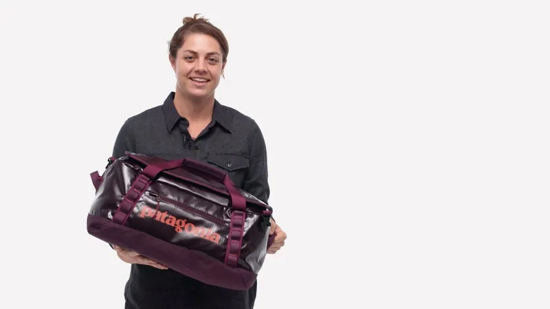 Patagonia Black Hole 40l Duffel Bag in Deep Plum-5
