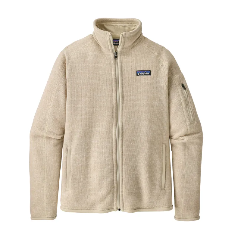 Patagonia Better Sweater Womens Fleece Jacket in White