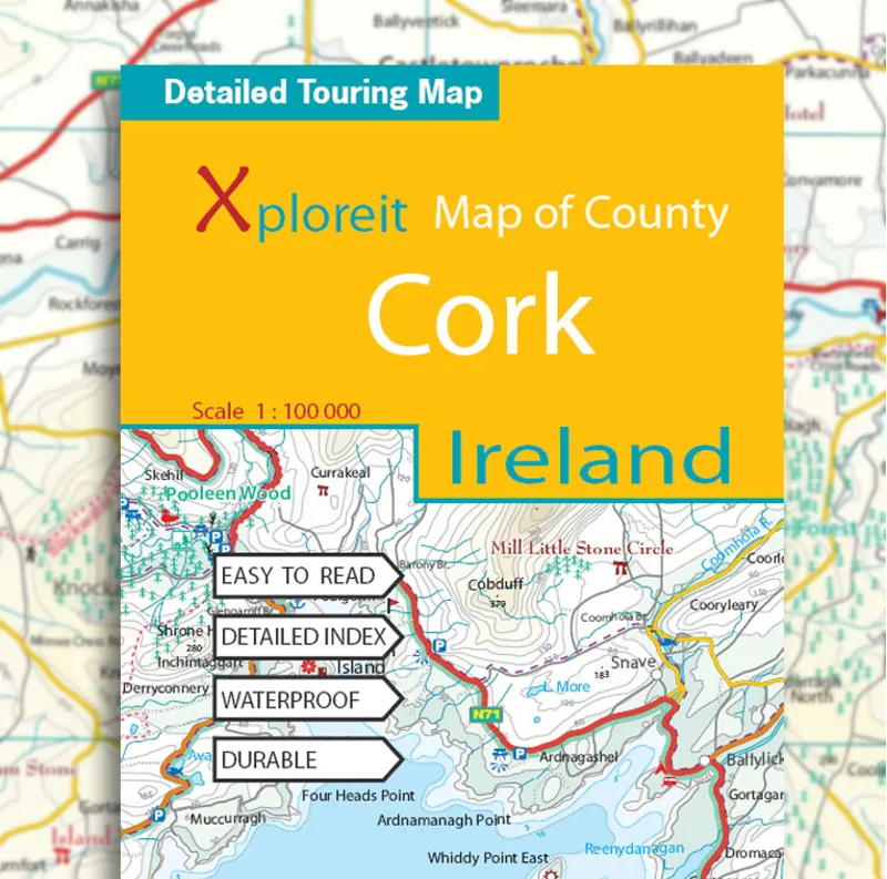 Map of County Cork