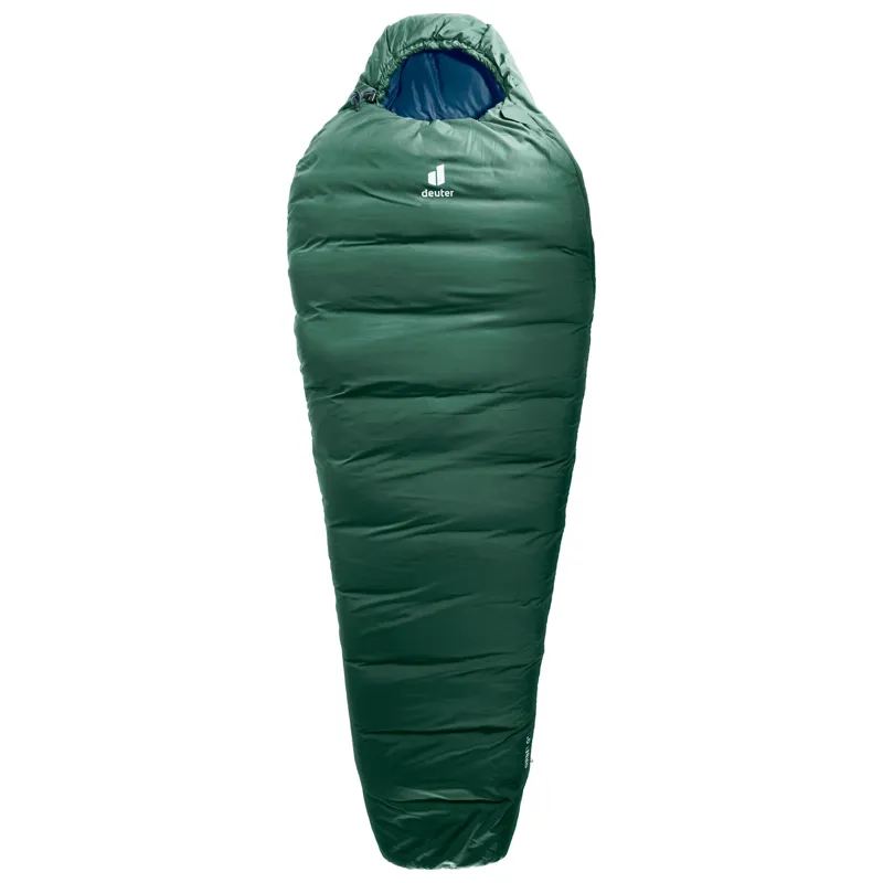 Deuter Orbit 0C Long Sleeping Bag in Ivy Ink