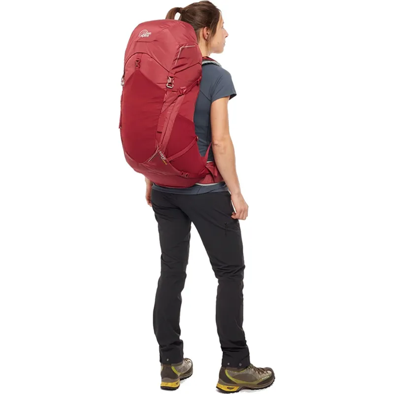 Lowe Alpine AirZone Trek ND33:40 Womens Backpack in Raspberry-1