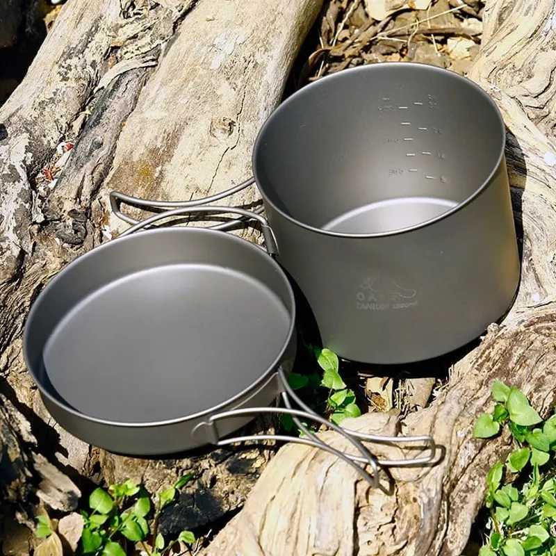 TOAKS Titanium 1300ml Pot with Pan-5