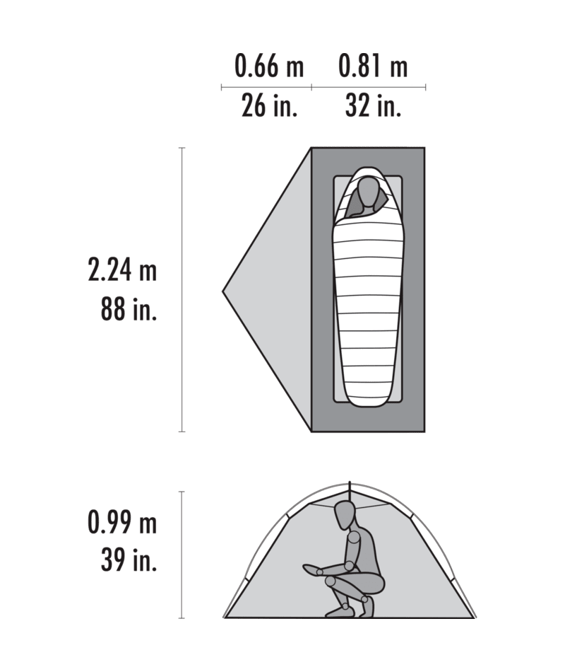 Hubba Hubba LT 1P Tent Green-4
