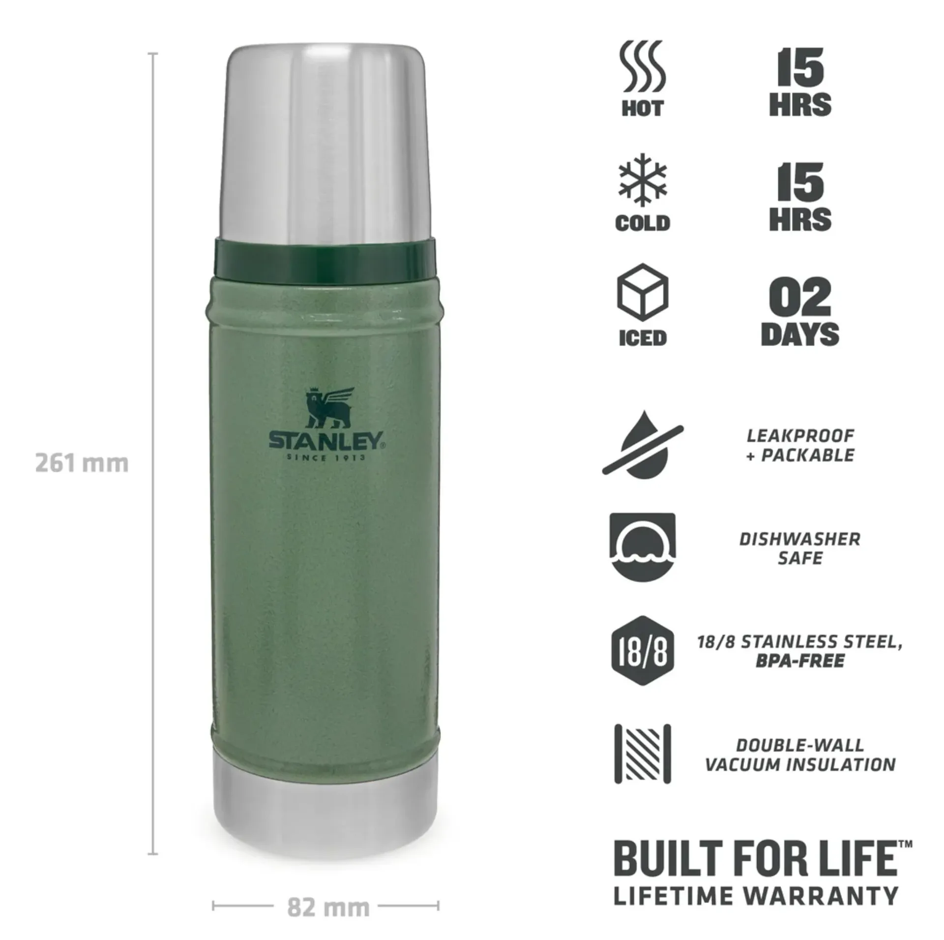 Stanley Classic Vacuum Bottle 0.75L