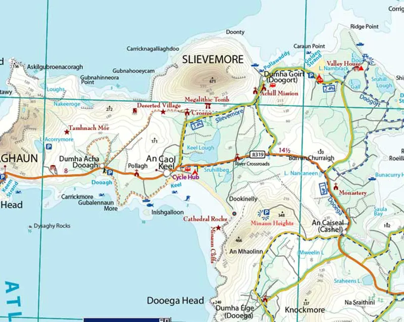 Map of County Mayo and Sligo Xploreit-3
