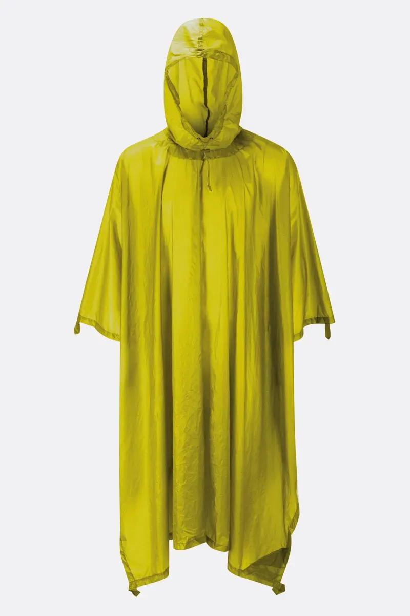SilPoncho Yellow One Size