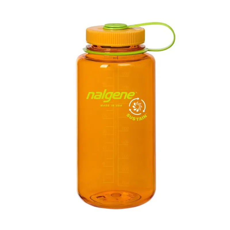 Nalgene Bottle Wide Mouth Sustain 1L Clementine