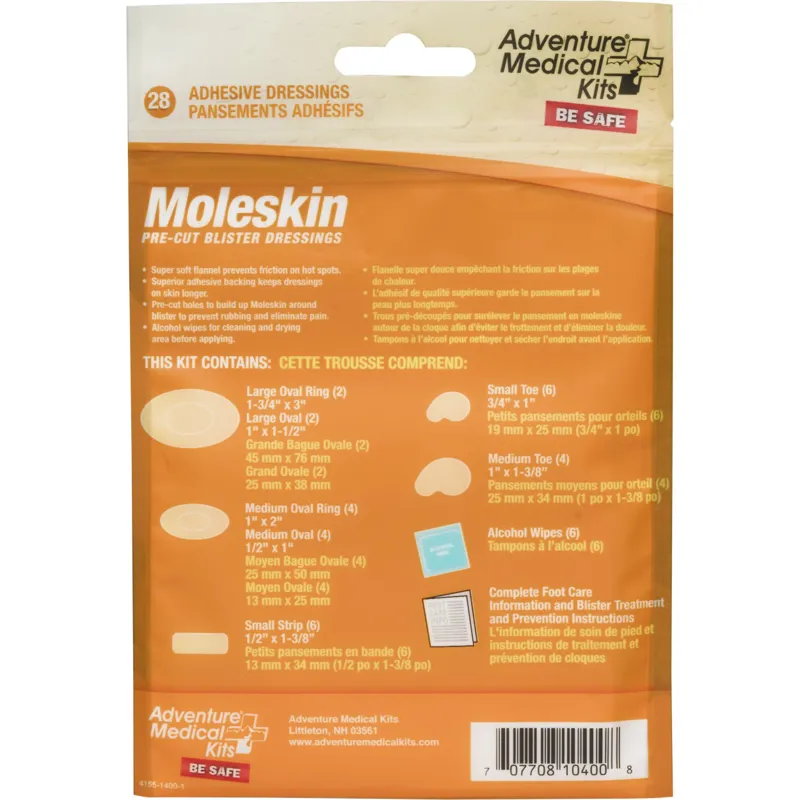 AMK Moleskin Pre-Cut and Shaped-1