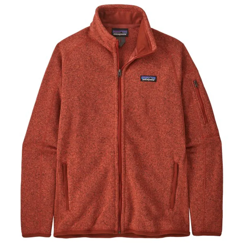 Patagonia Better Sweater Womens Fleece Jacket in Pimento Red