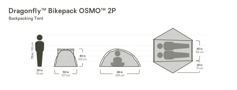 Dragonfly OSMO Bikepack 2P 2026 in Sedona Sage-11