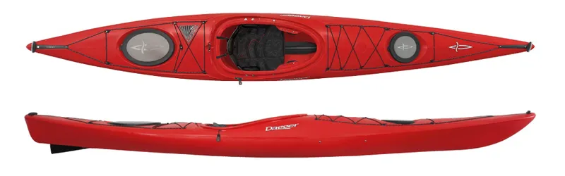 Dagger Stratos 14.5 Touring Kayak in Red-2