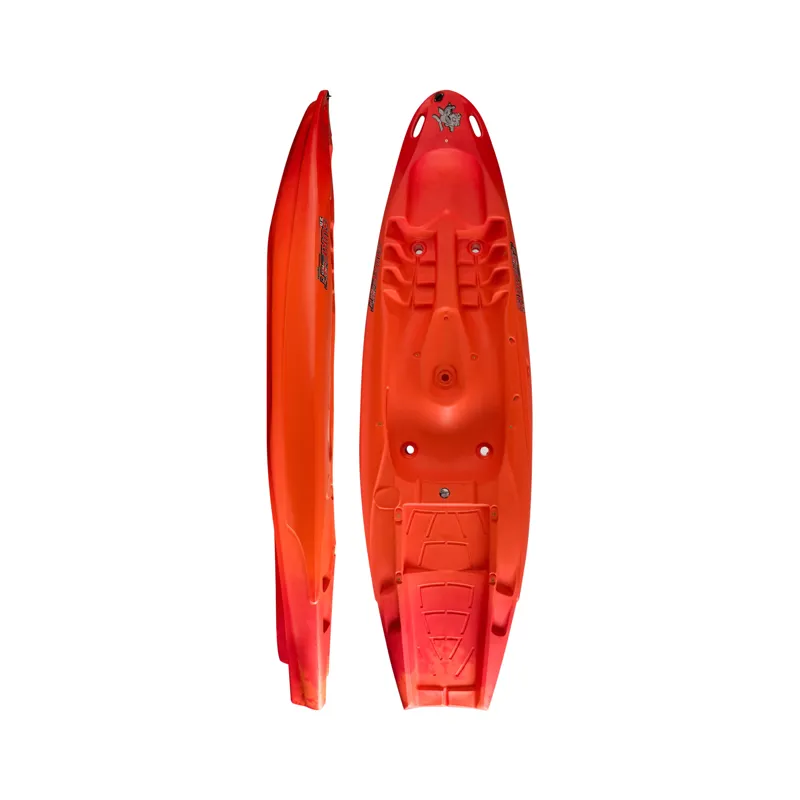 Pryanha SurfJet 2.0 Recreation Sit On Top Kayak in Orange Soda