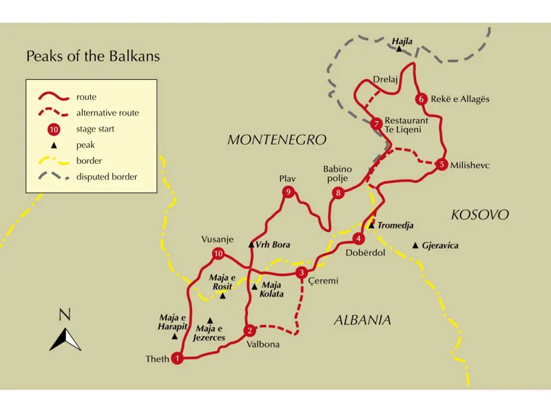 The Peaks of the Balkans Trail - Montenegro Albania and Kosovo-2