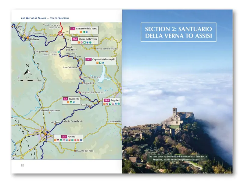 The Way of St Francis Via di Francesco: From Florence to Assisi and Rome-2