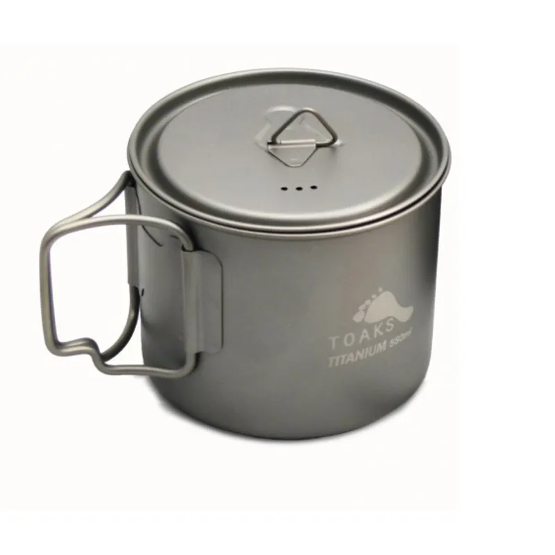 TOAKS LIGHT Titanium 550ml Pot - Ultralight version