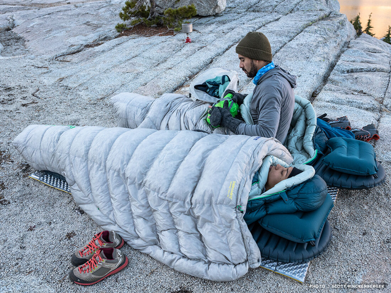 Therm-A-Rest Vesper 20F/-6C UL Regular Quilt in Vapor-5