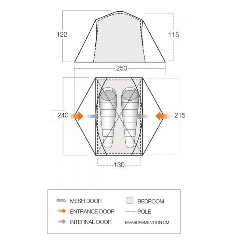 Vango Tryfan 200 Pamir Green-1